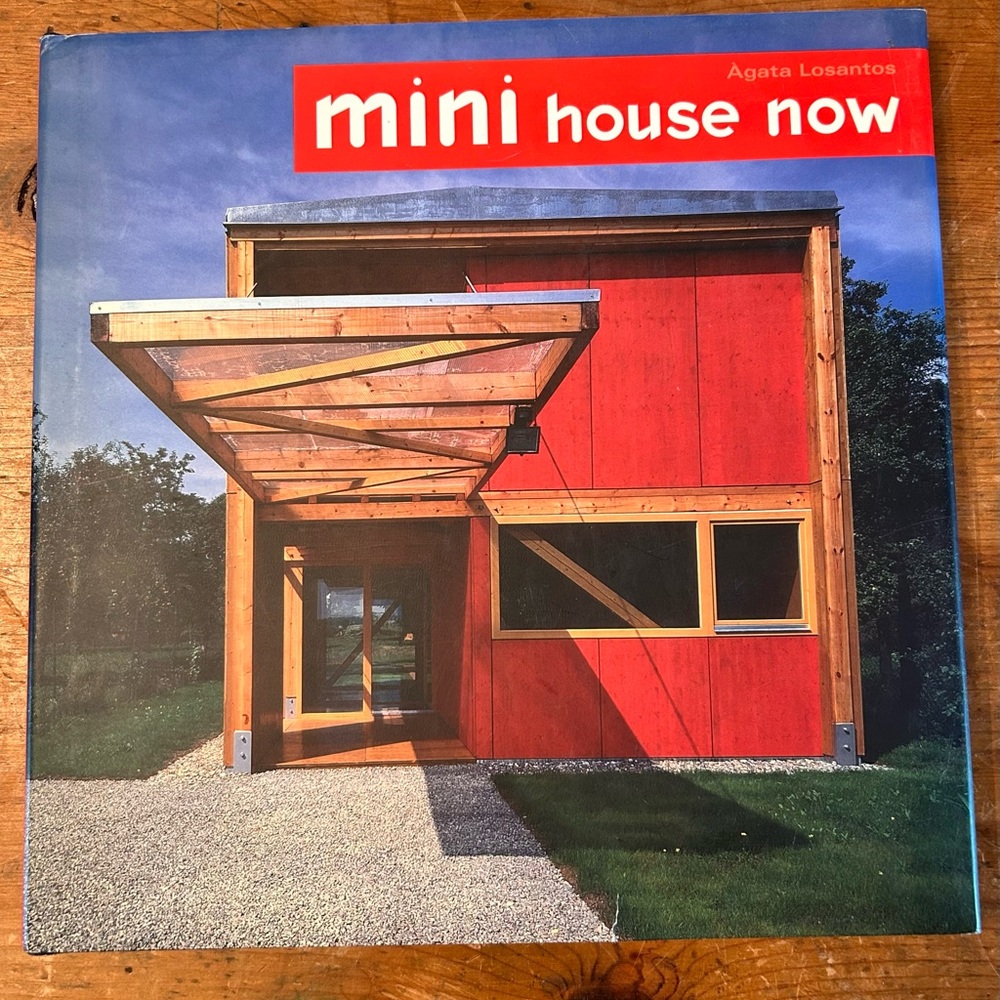 Mini House Now architecture/design book. Excellent condition.